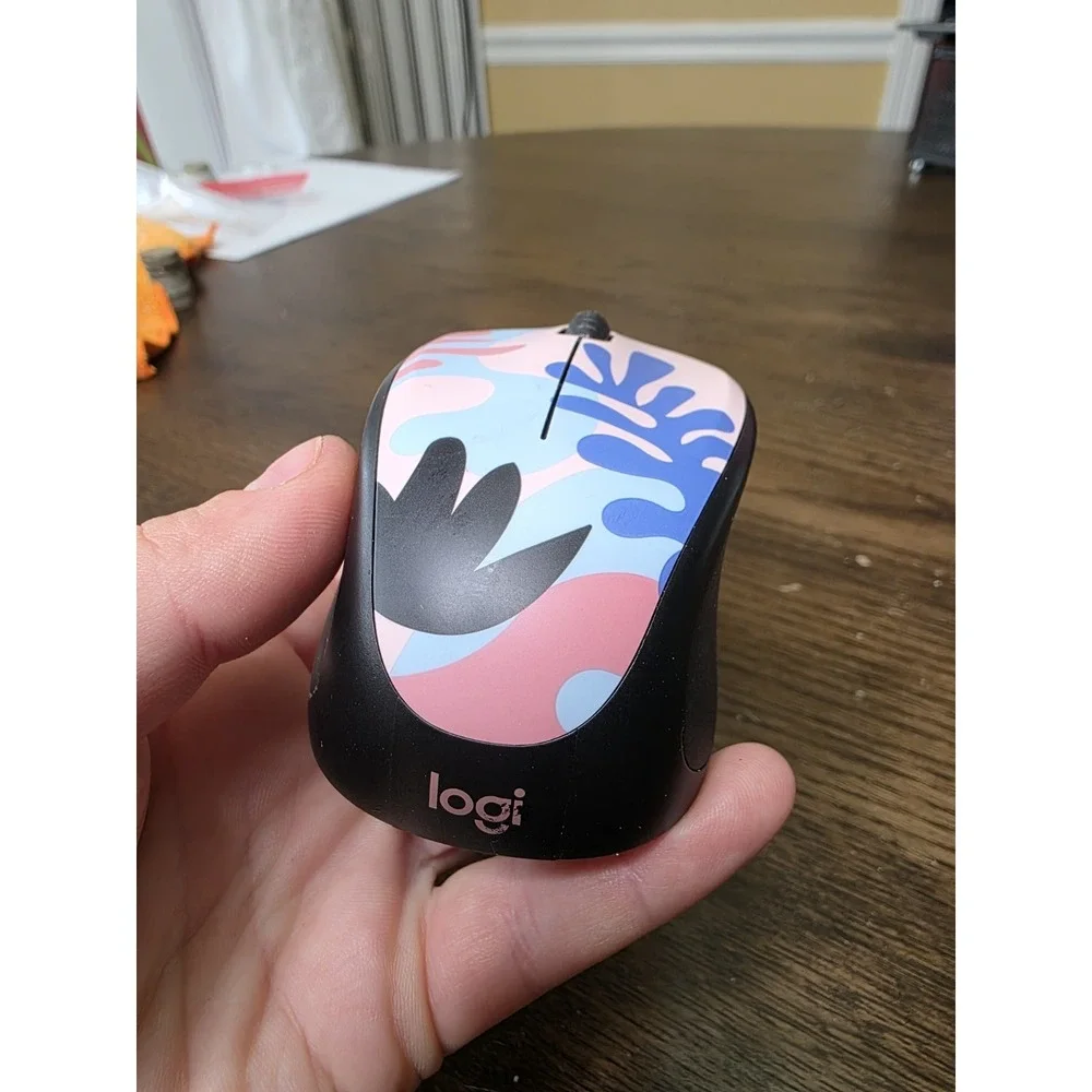 Logitech Design Collection Wireless Mouse M317C - Coral Reef (No Receiver) F3‎